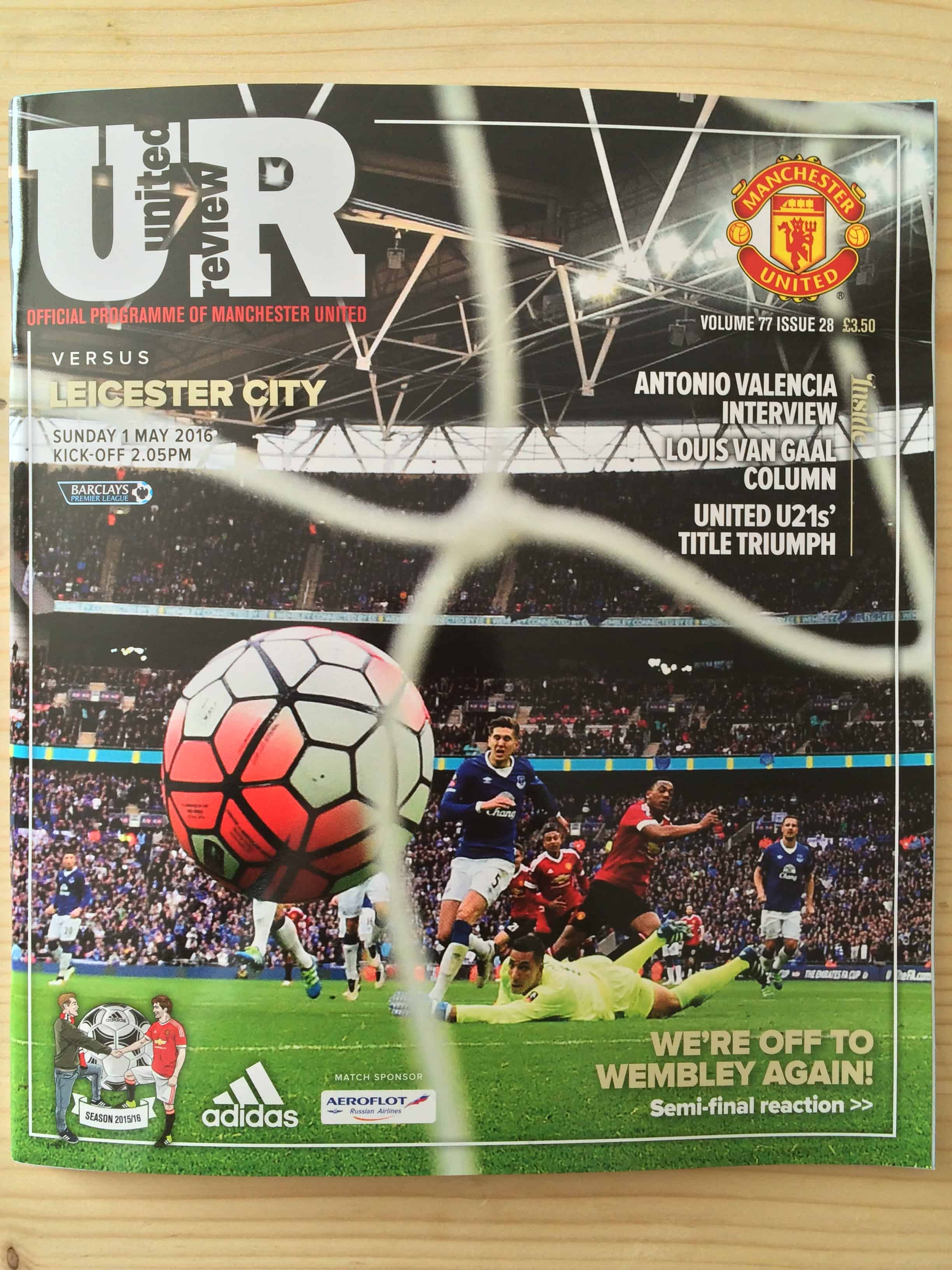 Manchester United FC v Leicester City FC